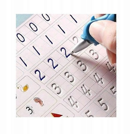 Magiske tegne- og skrivebøger til børn - Genanvendelige