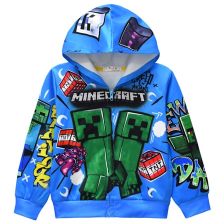 Rainbow Friends Roblox regnbue børn lynlås hættejakke sweatshirt