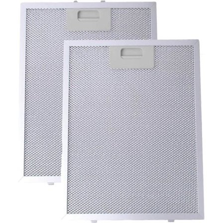 Fedtfiltre til køkkenemhætte, kompatible med Cooke & Lewis Silver 320 x 260 mm (2-pak)