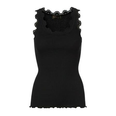 Rosemunde TOP , Zwart , Dames , Maat: S