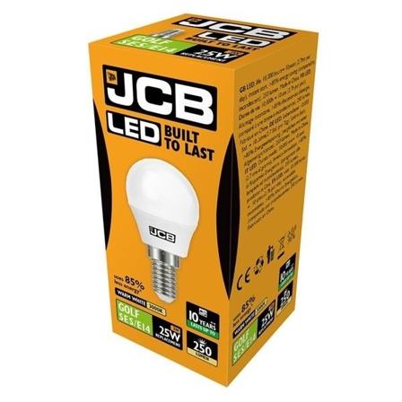 JCB LED Golf 250lm Opal 3w Ljuskälla E14 2700k One Size Vit White One Size