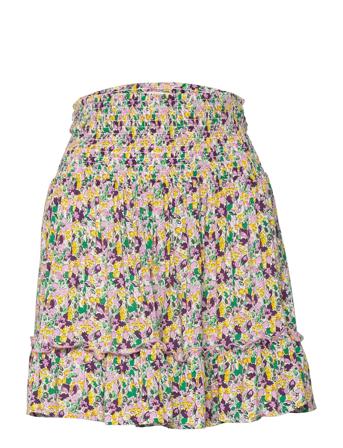 Mila Skirt Kort Nederdel Multi/mønstret Lollys Laundry