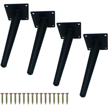 Møbelben Sofa Ben Skrå Bordben Metal Skab Ben