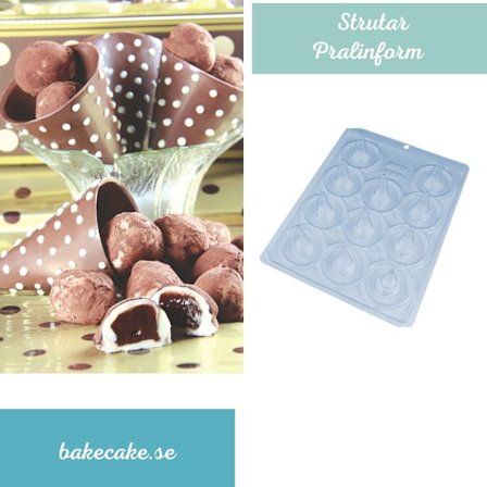 Pralinform Strutar - BWB 860 - Special 3 Part Mold