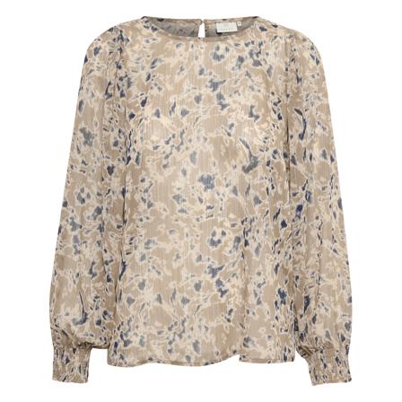 Kaffe Blouses beige, Dam, Dam, Storlek: 2XL