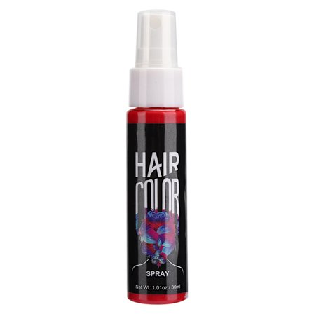 Sevich 30ml Temporär Hårfärgningsspray DIY Hårfärg Spray Hårspray Flytande Röd