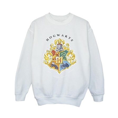 Harry Potter Pojkar Hogwarts Skolemblems Sweatshirt 5-6 År W