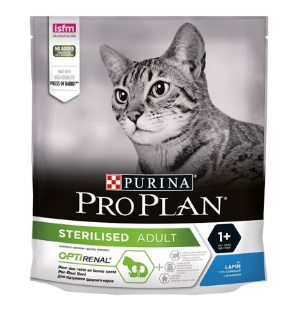 Purina Pro Plan Sterilised Gatto Crocchette Coniglio Sacco 400g