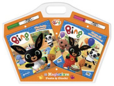 Feste e giochi. Bing. Magicolore. Ediz. a colori. Con 2 pennarelli svelacolori Cristina Panzeri