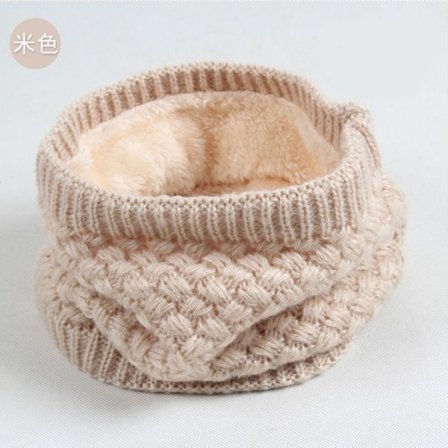 Halsvärmare för kvinnor Vinter Snood Tub Termisk Fleece Unisex Dam Vinterhalsduk