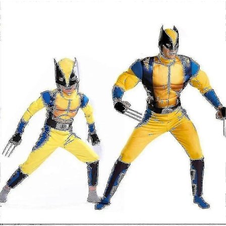 Barnens Wolverine Kostym - Tight Muscle Suit - Perfekt