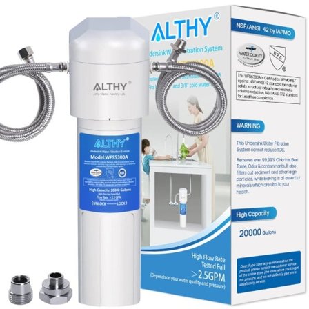 Alla pesuallas juoma vesi suodatin puhdistin