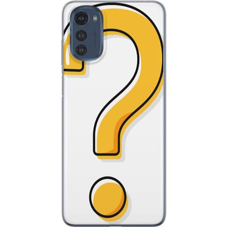 Kompatibelt Mobildeksel til Motorola Moto E32s Spørsmålstegn