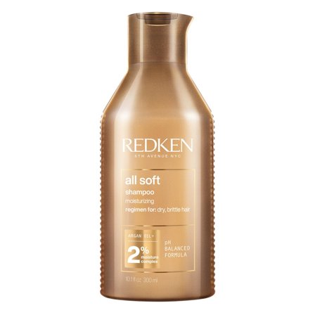 Redken All Soft Shampoo 300ml - Shampoo Delicato