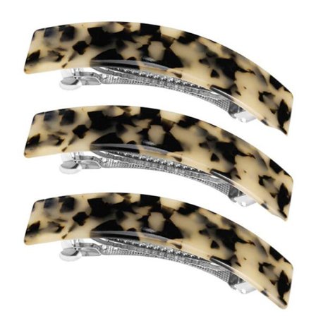 Hårspenner Dame, Skilpaddemønstret Hårspenne For Tynt og Tykt Hår
