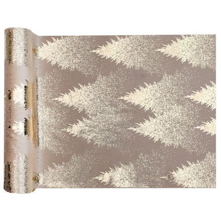 Kimaltava Kaitaliina Kultaiset Kuuset 28x250cm