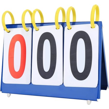 Flip Sports Resultattavle 3-sifret sportstavle for basketball, badminton, volleyball, bordtennis