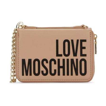 Love Moschino, Cross Body Bags Beige, Dames, Maat:ONE Size