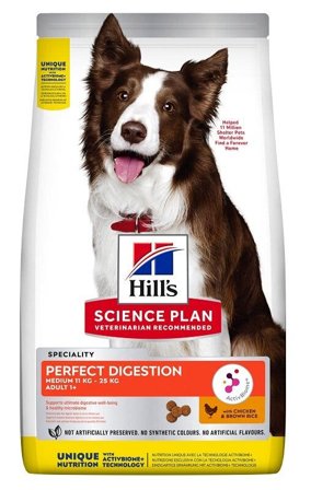 Hill's Science Plan Perfect Digestion Medium 11 Kg - 25 Kg Adult
