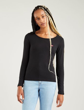 Levi's Ls 2 Pack Tee A0787 Ls Two Pac - Black - S