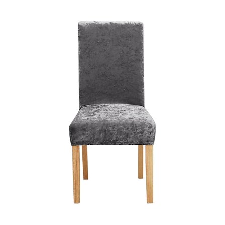 Stretch dekorativ fløyel stue stoltrekk for stolbeskyttelse elastisk stoff