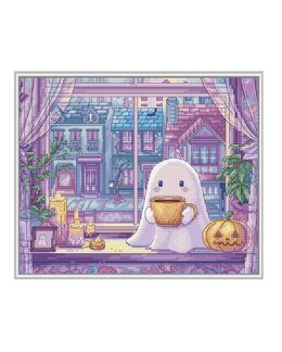 Stickpackung Bild Kürbis Latte-Abende - LetiStitch