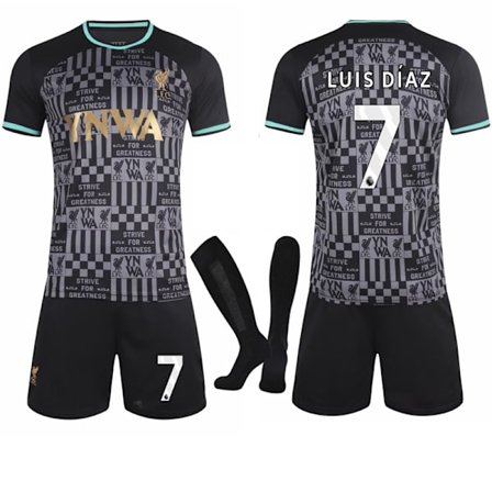 24-25 Special Edition Børnefodboldtrøje nr. 7 LUIS DIAZ