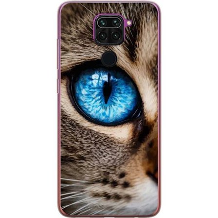 Yhteensopiva Puhelinkuori Xiaomi Redmi Note 9 Värikäs spiraaligalaksi avaruudessa tähtien, sumujen ja kosmisen valon kanssa