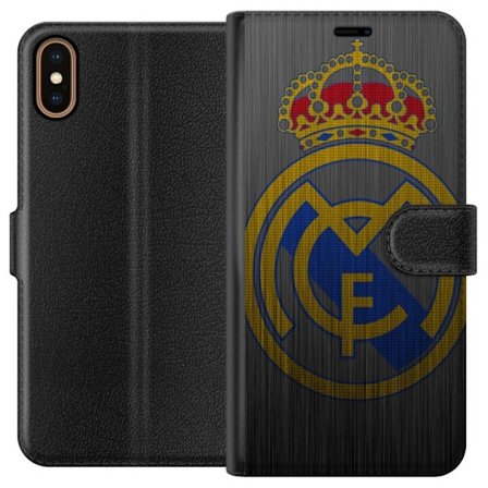 Yhteensopiva Lompakkokotelo Apple iPhone X Real Madrid CF