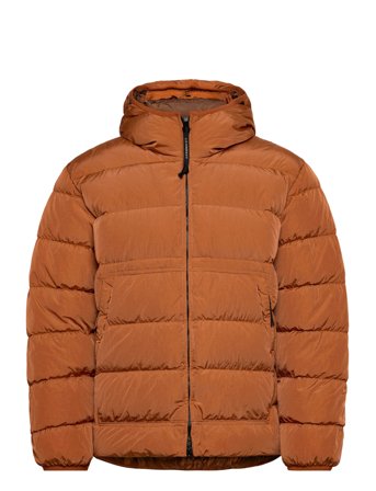 C.P. Company Chrome-R Goggle Down Jacket - Brown - M