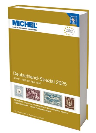 MICHEL - Tyskland, Special 2025 - Bind I - Frimærkekatalog