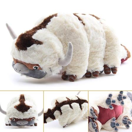 Viimeinen Airbender-resurssi Appa Avatar t ytetyt pehmolelut lapsille aikuisille[HK] - Perfet