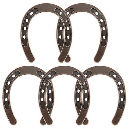 5 kpl Vintage-tyylinen koristeellinen onnenhevosenkenkä, rustiikkinen hevosenkenkälahja, hevosen koristeet, onnenhevosenkengät, pienoismalliBY