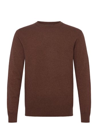 Oscar Jacobson Valter Roundneck - Brown - M