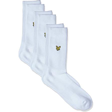 Lyle & Scott - Strumpor - Vit - Herr - Storlek: One Size, Herr, Storlek: ONE SIZE