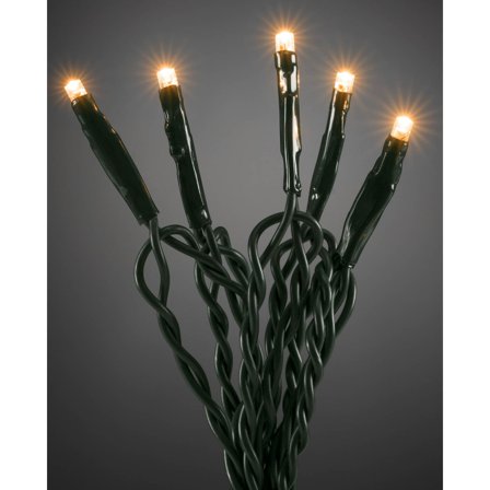 Konstsmide - Lysslynge for innebruk 20 amber LED 6351-820 Grønn