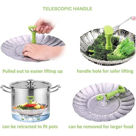 En dampkoker i rustfritt stål, dampkoker i rustfritt stål, f,ZQKLA