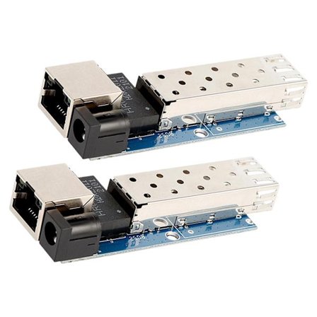 Gigabit Ethernet Fiber Optiska Omvandlare med Stöd för SFPs-modul och PCB Metallbasdesign