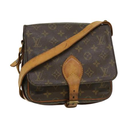 Louis Vuitton Vintage, Pre-owned Shoulder Bags Bruin, Dames, Maat:ONE Size,Canvas