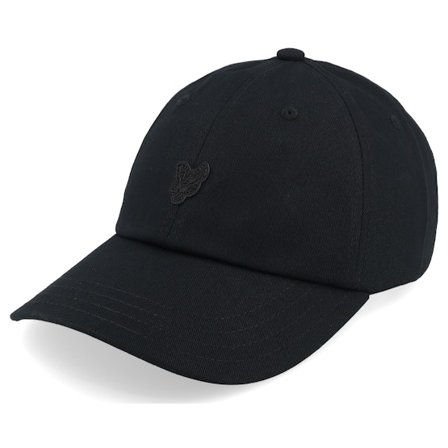 Lyle & Scott - Svart unconstructed Caps - Tonal Eagle Baseball Cap Jet Black Dad Cap @ Hatstore