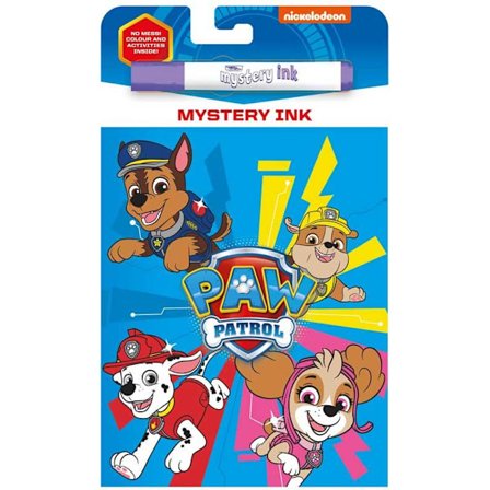 Paw Patrol salapaino aktiviteettikirja askartelu näkymätön muste