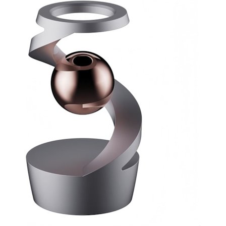 Aikuisten leijuva lelu hyrrä, työpöydän koriste, optinen illuusio spinneri, hypnoottinen veistoskoriste