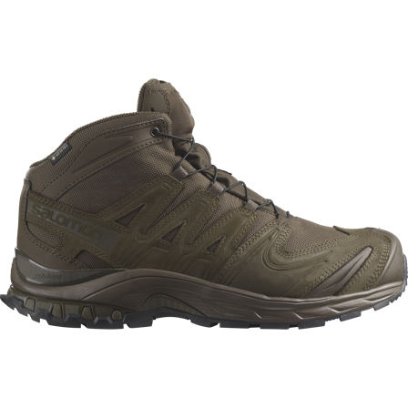 Salomon - Vojenská obuv Obuv Xa Forces Mid Gtx En - Earth Brown / Earth Brown