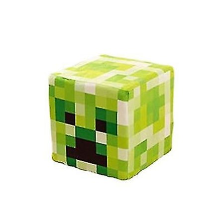 Minecraft Plysch Steve Trap Box Fyrkantig Kudde Kudde Doll 20cm