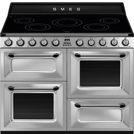 Smeg TR4110IX2 Victoria komfur med 3 ovne 110 cm, rustfrit stål | KitchenOne