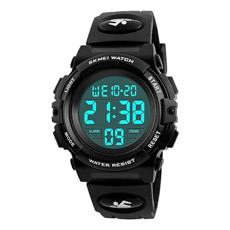 Skmei 1258 Outdoor Waterproof Sports Watch Black