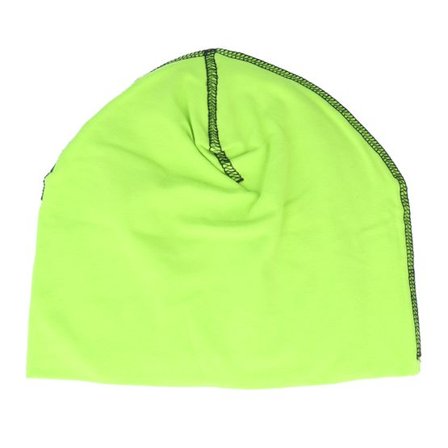 Beechfield - Grön traditionalbeanie Beanie - Lime Green/Black Hemsedal Cotton Beanie @ Hatstore