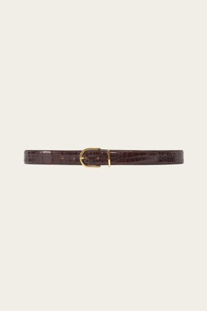 Malina - Charlie belt - 75 - Chocolate
