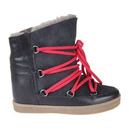 Isabel Marant, Lace-up Boots Czarny, Kobieta, Rozmiar: 37 EU