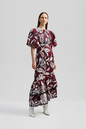Malina - Angelina maxi dress - XS - Pencil Floral